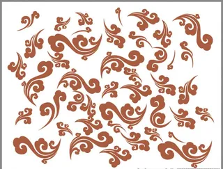 祥云 传统花纹 花边 角花图片