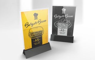 桌牌 立牌样机图片