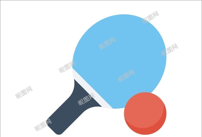 乒乓球图片cdr矢量模版下载