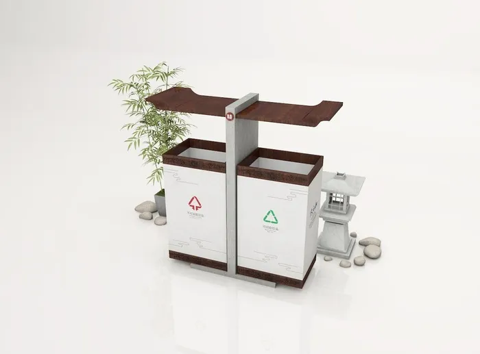 垃圾桶设计图片