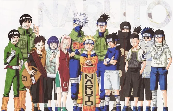 火影忍者 鸣人 佐助 海报 经图片