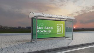 广告牌样机图片