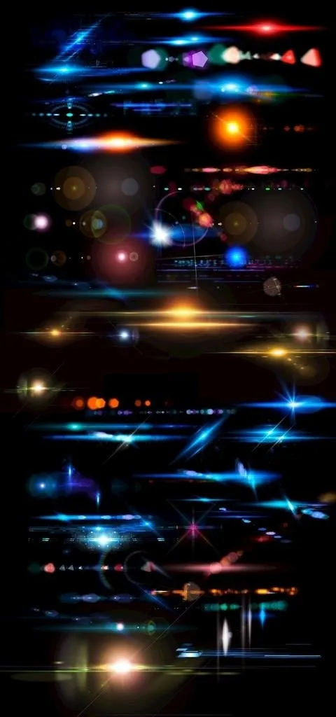 各种光效 图片(5000x10000)psd模版下载