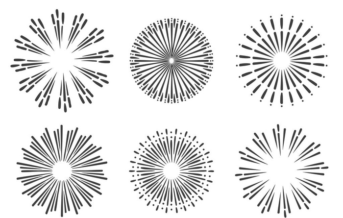 放射性线条图片