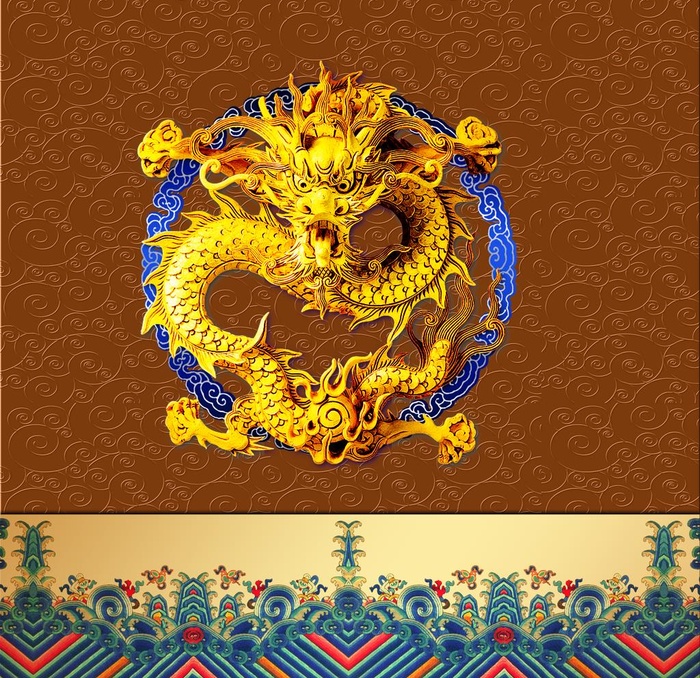 皇家 龙 雕塑图片(4724x4724)psd模版下载