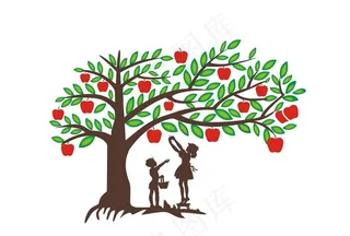 苹果树图片