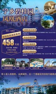 酒店宣传单广告海报设计图片