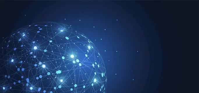 全球网络科技点线连接EPS矢量图片 全球网络科技点线连接EPS矢量图片