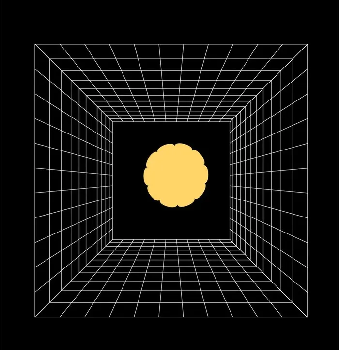空间格子 透视 线条图片ai矢量模版下载