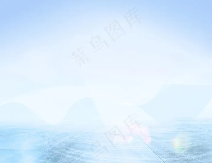 蓝色背景图片psd模版下载