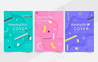 抽象几何图形封面图片