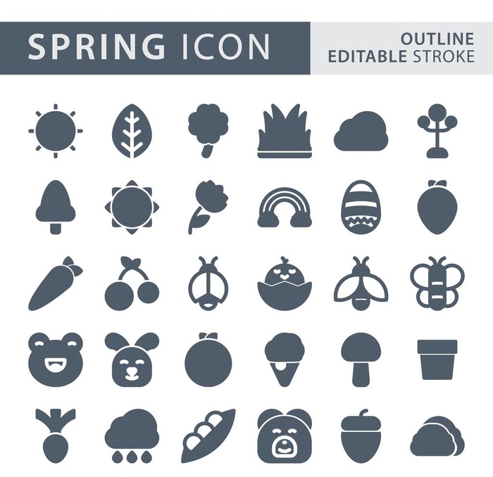 动物植物标志图标图片