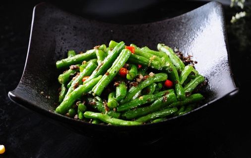 干煸四季豆图片