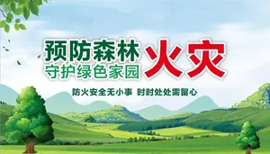 森林防火宣传图片