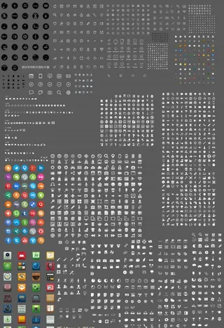 app中用到的功能icon图片
