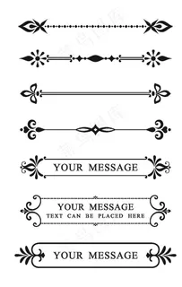 欧式箭头花纹图片