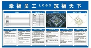 工地八图二牌图片