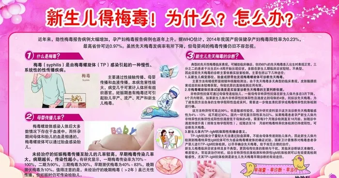 新生儿梅毒图片(6732x3740)psd模版下载
