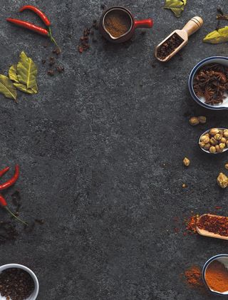 食物香料调料背景图片
