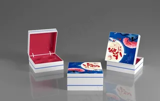 月饼包装样机图片