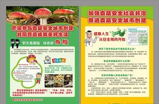 毒蘑菇 食品安全 安全用药图片