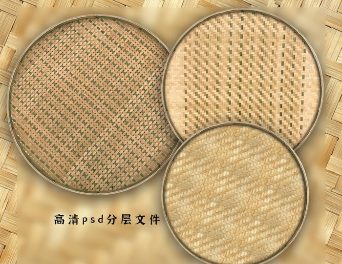 竹编簸箕 竹编筐图片