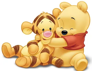 小熊维尼 跳跳虎(高精度源文件)图片
