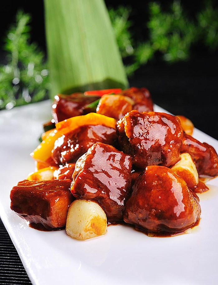 安格斯牛肉炒鹅肝图片(3000x3762)