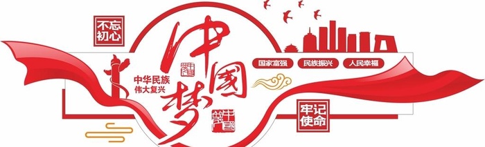 党建中国梦文化墙图片cdr矢量模版下载