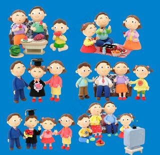 立体卡通人物图片