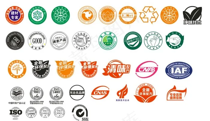 环保配方 图标图片cdr矢量模版下载
