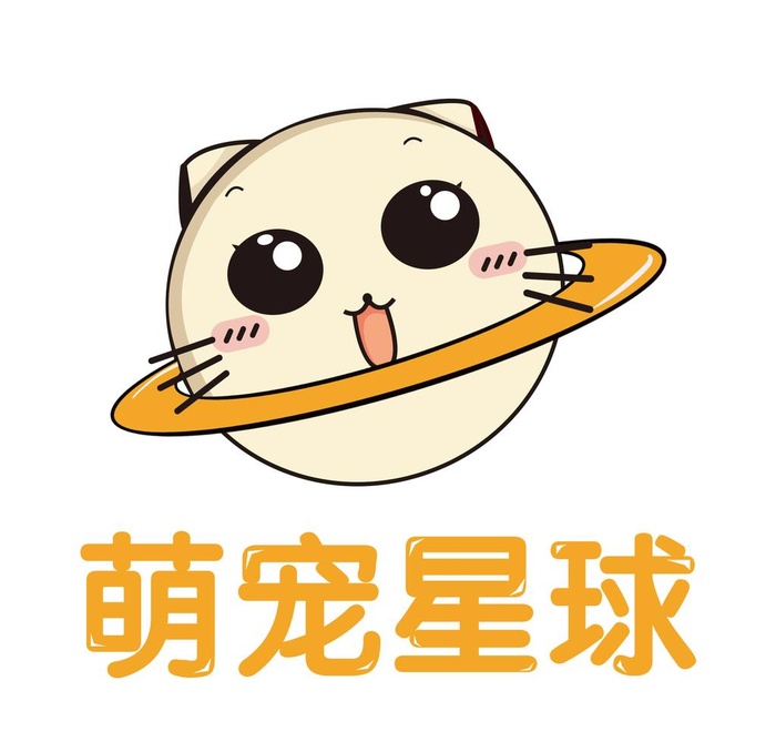 宠物店logo图片ai矢量模版下载