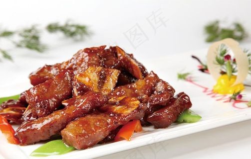 黑椒牛仔骨图片 黑椒牛仔骨图片