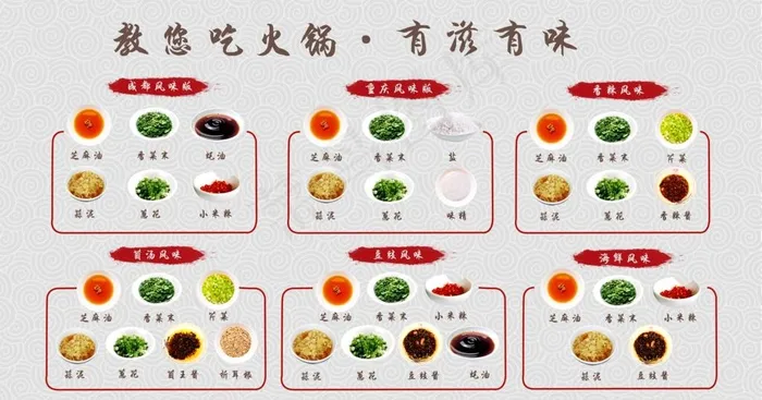 火锅店蘸料图片(10630X5906(DPI:300))psd模版下载