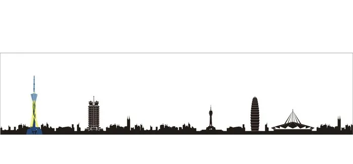 郑州标志性建筑图片cdr矢量模版下载