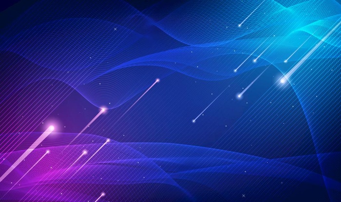 蓝色科技线条背景图片