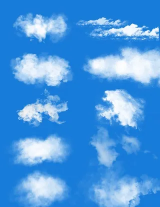 云白云云雾图片