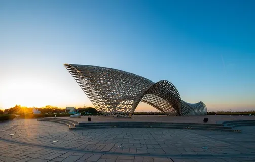 上海南汇嘴观海公园图片