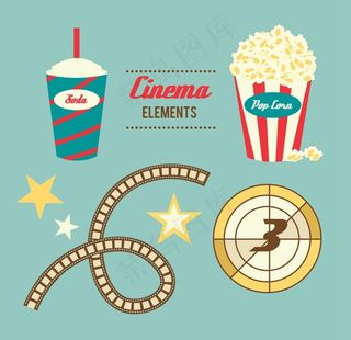 复古电影图标图片