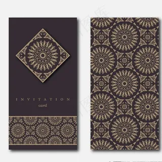 传统团花纹图片