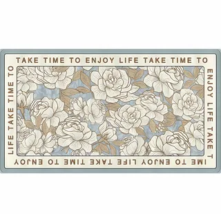 美式浴室插画地垫浴室卧室地垫图片