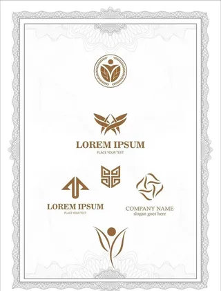 商标 金色 标志 渐变 黄金 图片