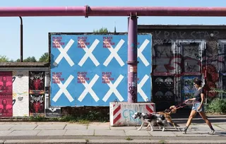 户外广告样机图片