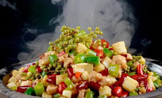密汁椒麻肉图片 密汁椒麻肉图片
