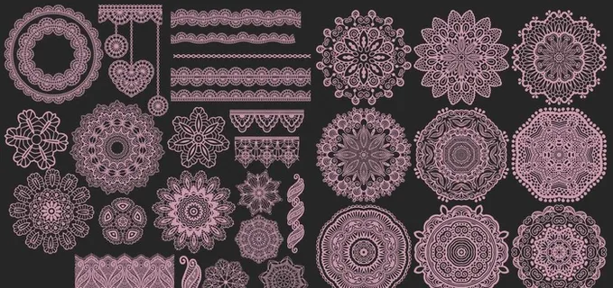 蕾丝素材 镂空花纹图片 蕾丝素材 镂空花纹图片