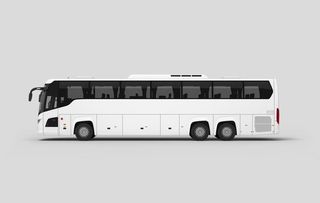 大巴车样机图片