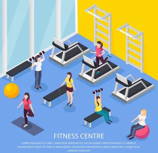 3D健身设计图片