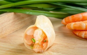 虾仁水饺图片