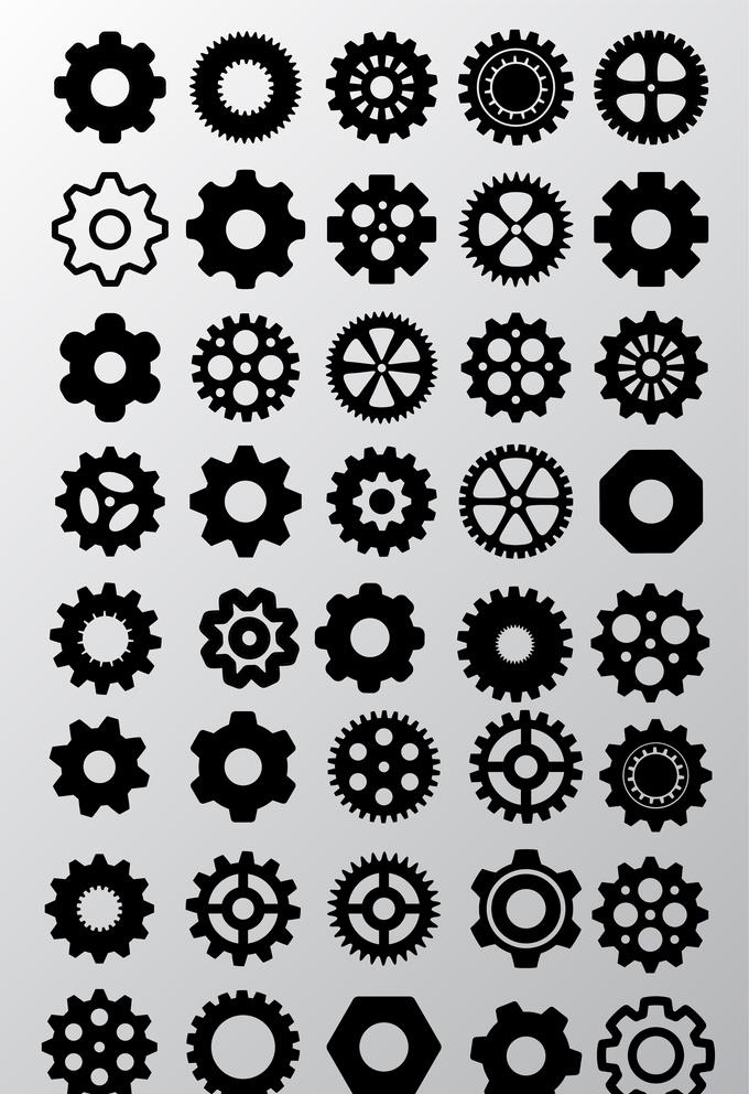 齿轮图片eps,ai矢量模版下载