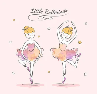 两种舞蹈姿势图片